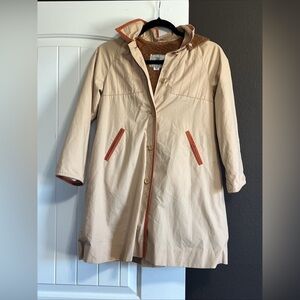 RARE Vintage Girls Coat By Yves Mignon By Onward Japanese Coat Size 10 Sherpa